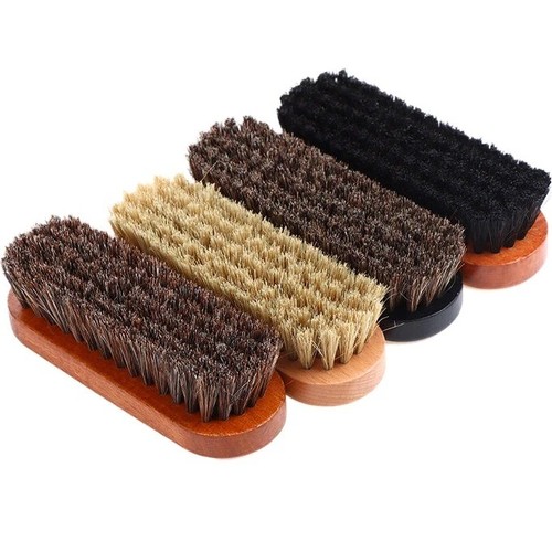 Horse hair shoe brush - horse,