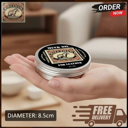 Mink oil leather - mink,