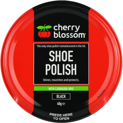 Black shoe polish - shoe,