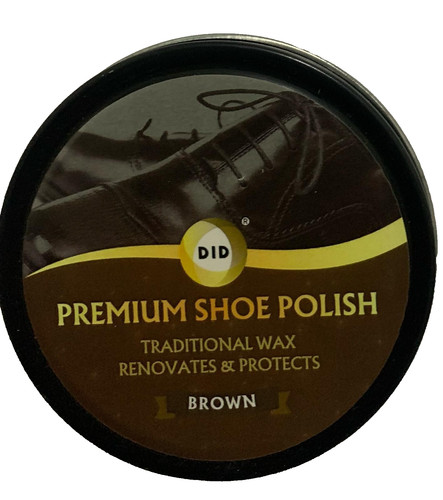Brown shoe polish premium - polish,