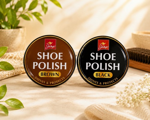 Jump shoe polish - polish, twin