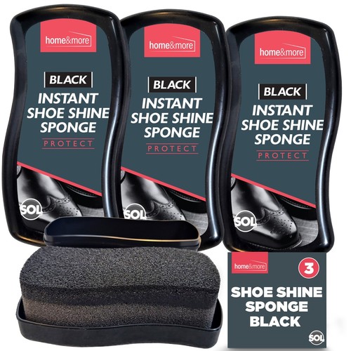 3pk instant shoe shine sponge - 3pk,