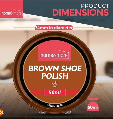 1pk wax shoe polish - 1pk,