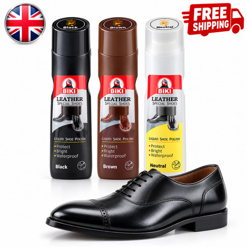 Liquid shoe polish black - shoe,