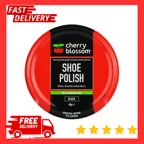 Cherry blossom black shoe - cherry,