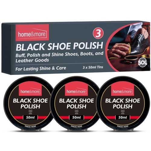 3pk wax shoe - wax, polish