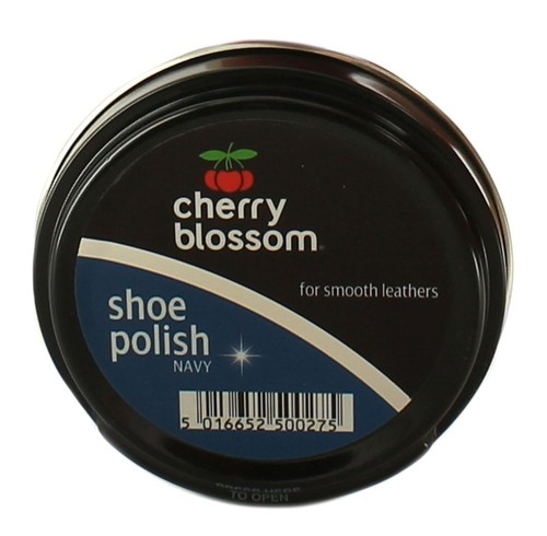 Cherry blossom navy blue - blue, shoe